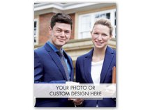 Vertical Full Custom Value Holiday Photo Card