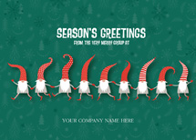 Jumping for Joy  Holiday Cards