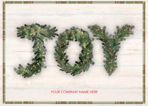Pining for Plaid Holiday Cards