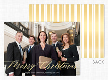 Best Script Flat Holiday Photo Cards