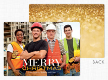 Sense of Sparkle Flat Holiday Photo Cards