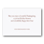 Covered Bridge and American Flag Thanksgiving Card