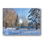 Winter Park Bridge Holiday Greeting Card