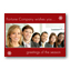 Customized Red Holiday Photo Card