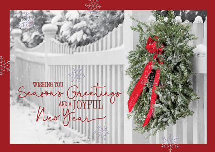 Garden Gate Holiday Cards