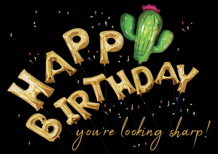 Looking Sharp! Birthday Cards