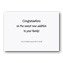 Shake Your Booties Congratulations Cards