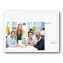 Custom Greeting Card (Horizontal, Deluxe Size, Flat)